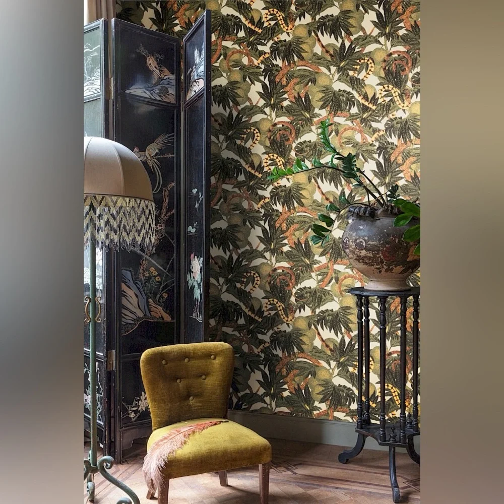 2 Rolls Masureel Cabinet of Curiosities Equator Jungle  Khroma Wallpaper